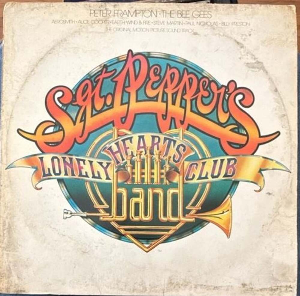 VG+/G: Sgt. Pepper's Lonely Hearts Club Band Soundtrack Vinyl LP